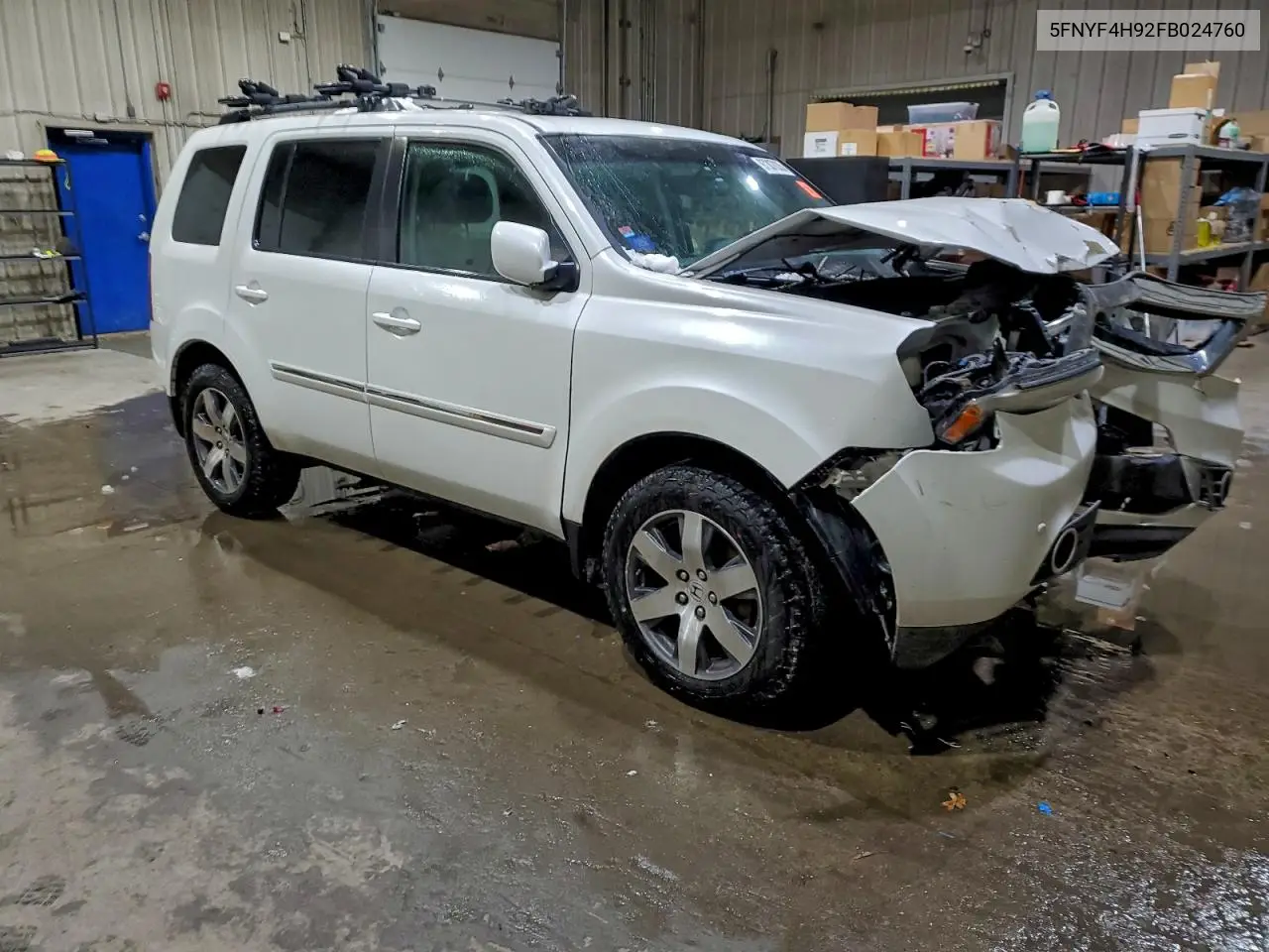 5FNYF4H92FB024760 2015 Honda Pilot Touring