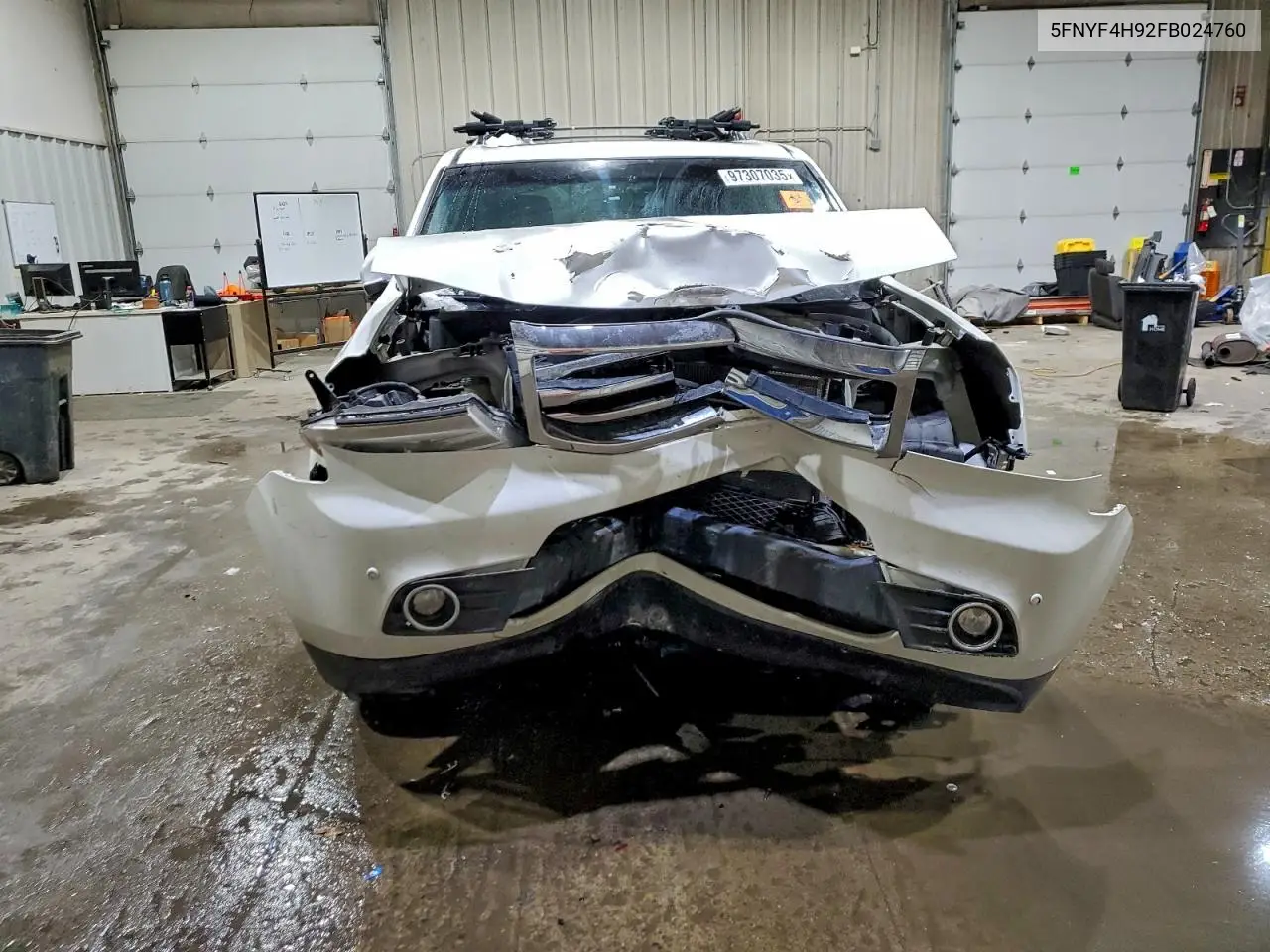 5FNYF4H92FB024760 2015 Honda Pilot Touring