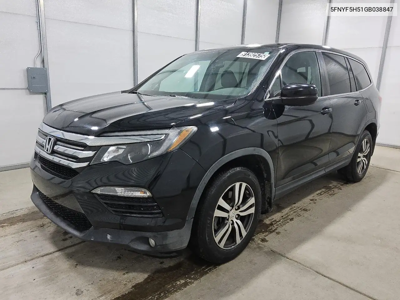 5FNYF5H51GB038847 2016 Honda Pilot Exl