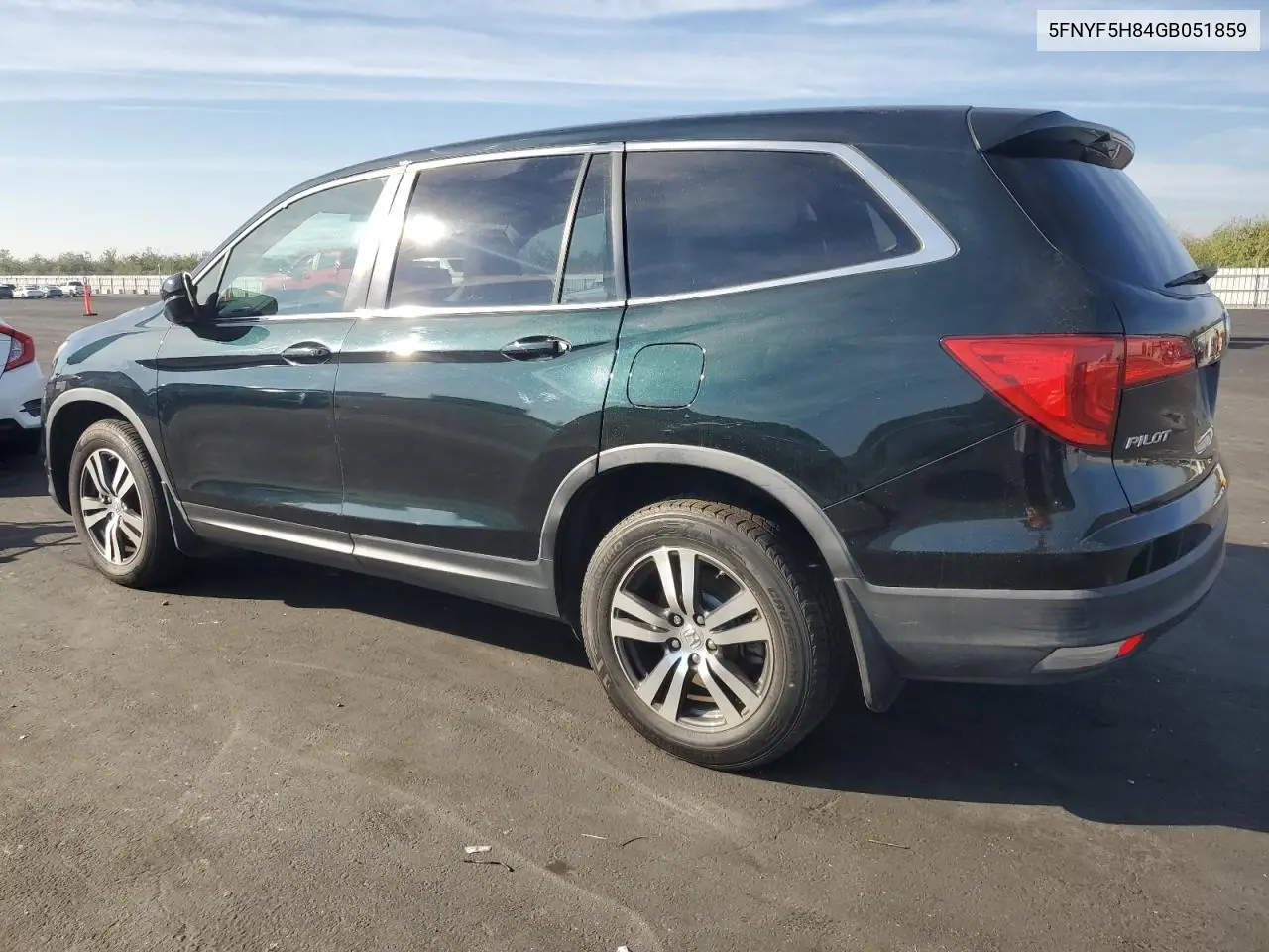 5FNYF5H84GB051859 2016 Honda Pilot Exl