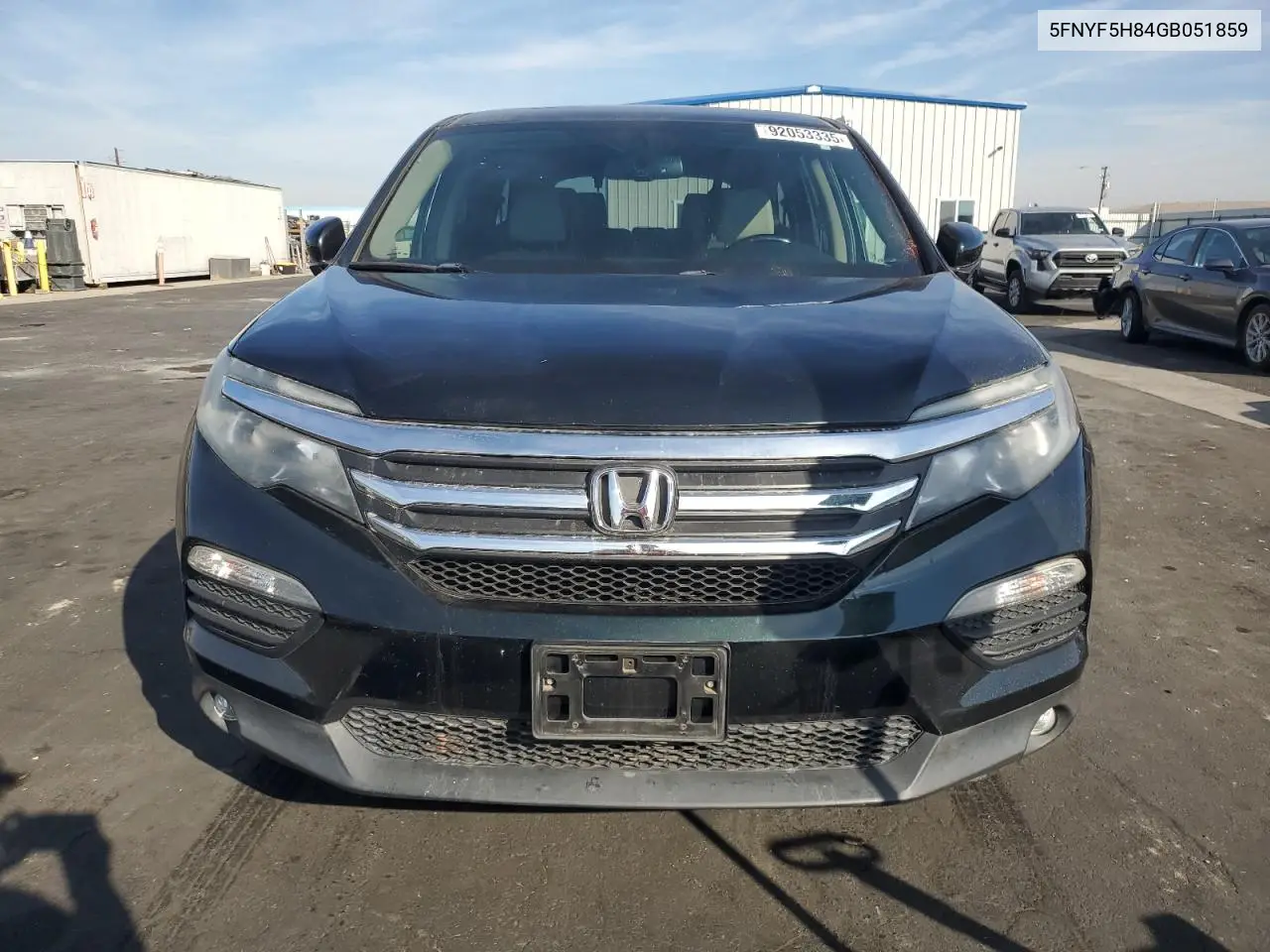 5FNYF5H84GB051859 2016 Honda Pilot Exl