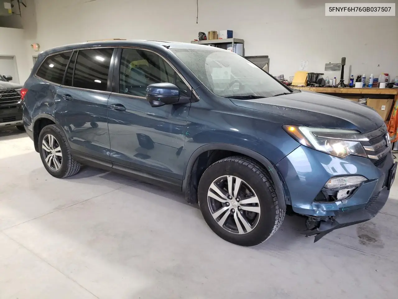 5FNYF6H76GB037507 2016 Honda Pilot Exln