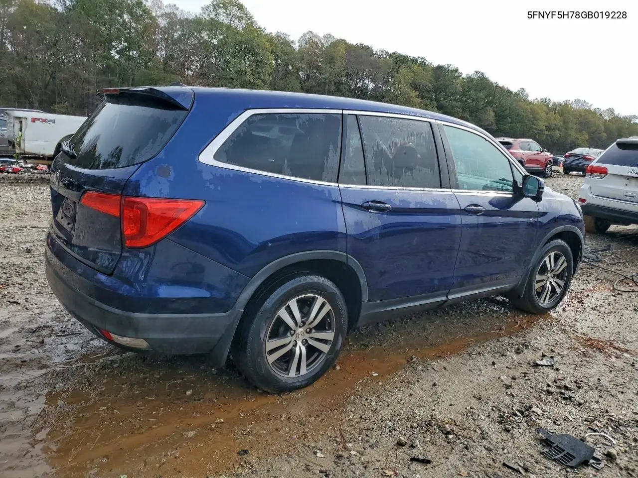 5FNYF5H78GB019228 2016 Honda Pilot Exln