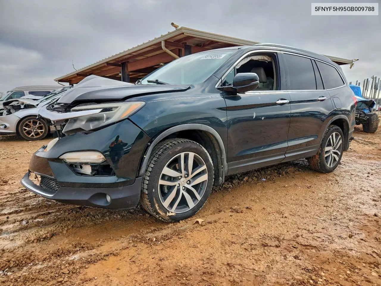 5FNYF5H95GB009788 2016 Honda Pilot Touring
