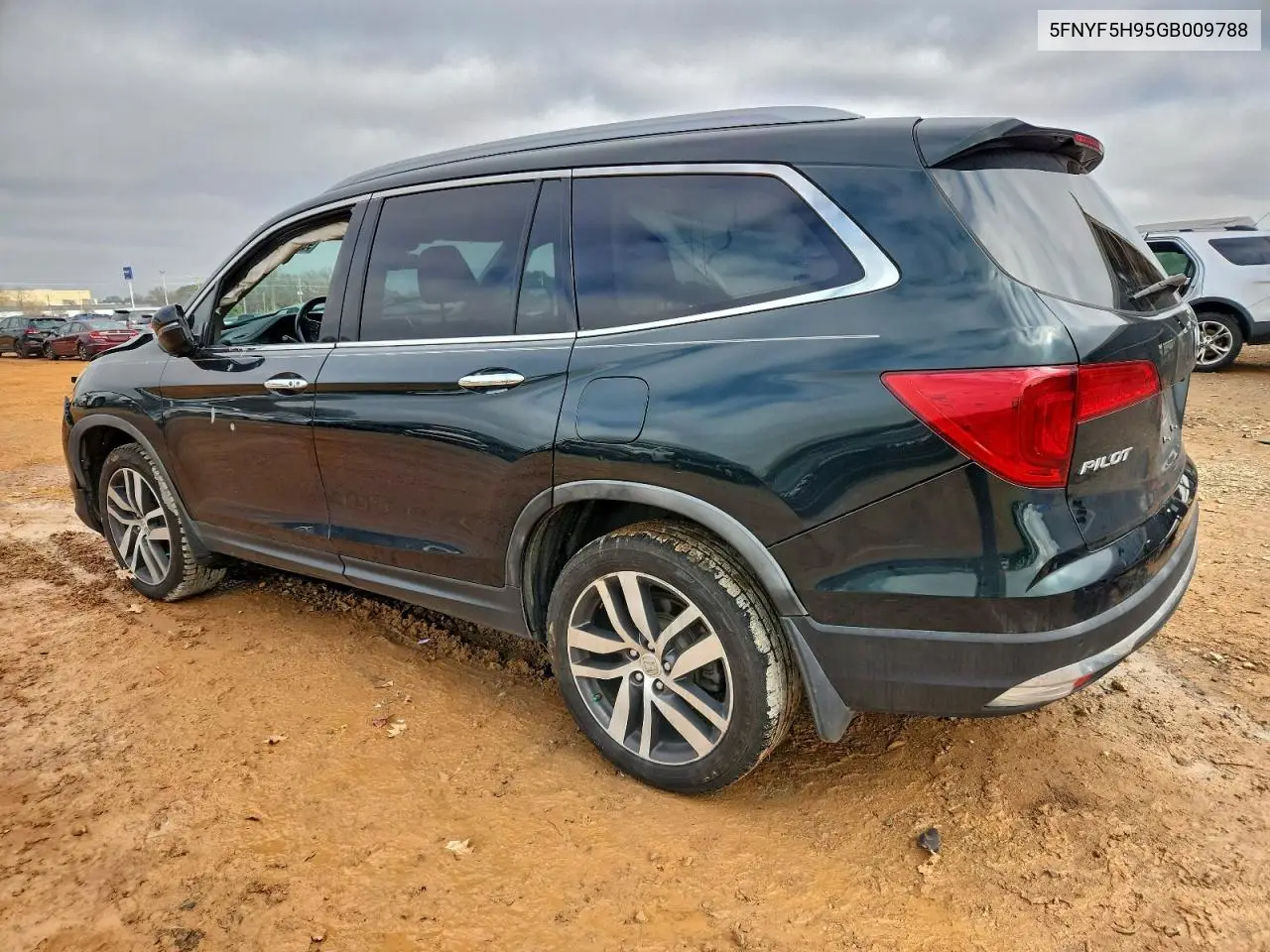 5FNYF5H95GB009788 2016 Honda Pilot Touring