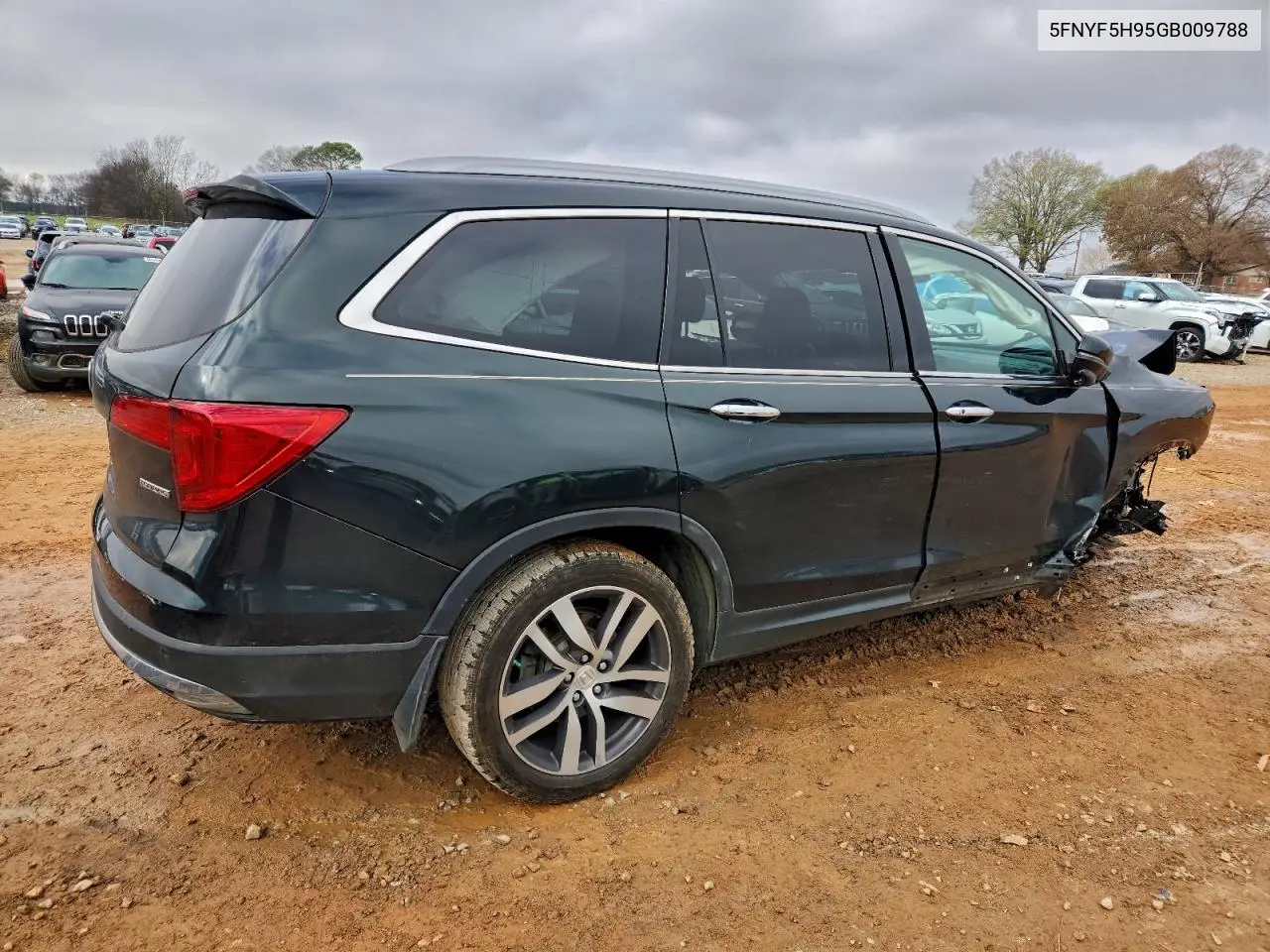 5FNYF5H95GB009788 2016 Honda Pilot Touring