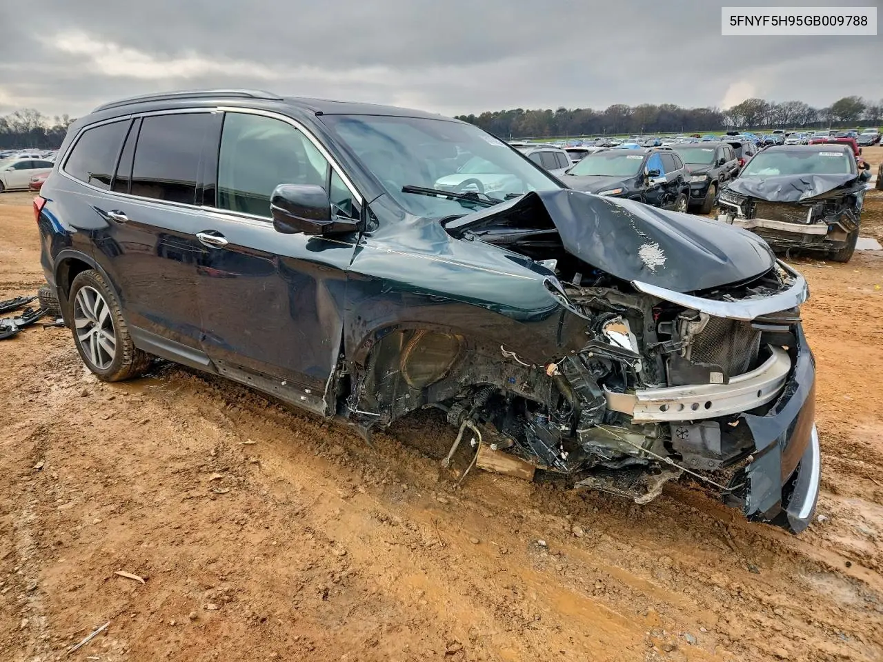 5FNYF5H95GB009788 2016 Honda Pilot Touring