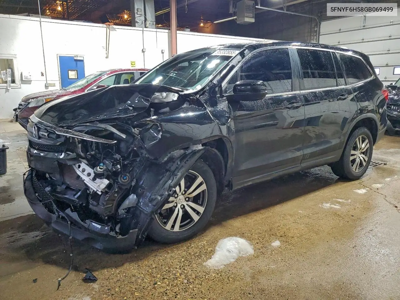 5FNYF6H58GB069499 2016 Honda Pilot Exl