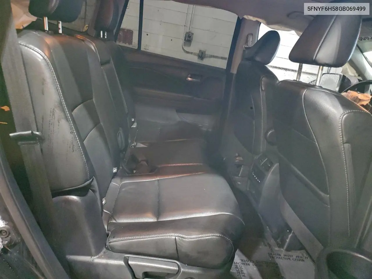 5FNYF6H58GB069499 2016 Honda Pilot Exl