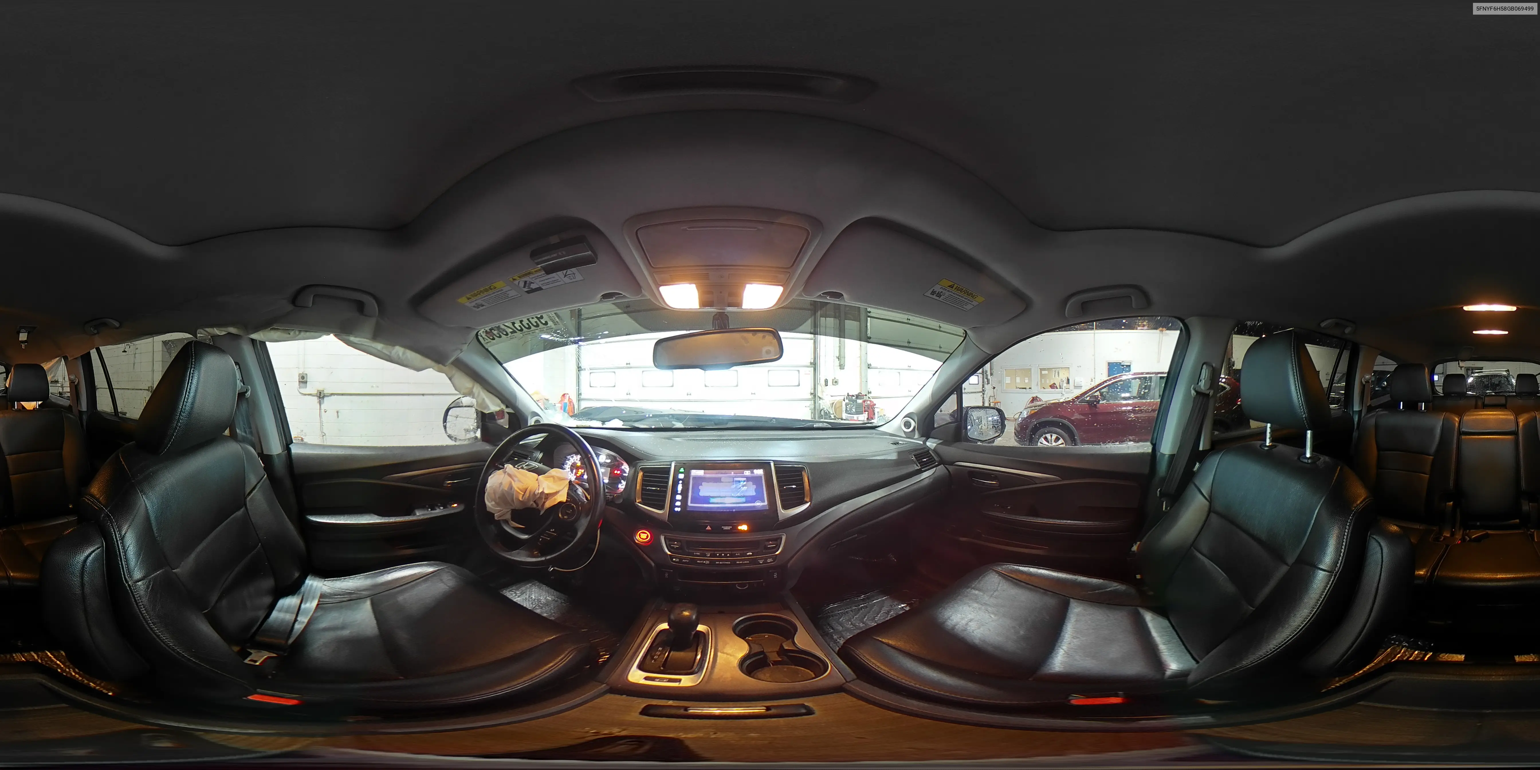 5FNYF6H58GB069499 2016 Honda Pilot Exl