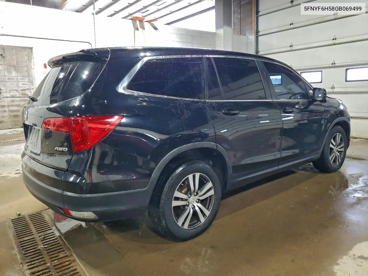 5FNYF6H58GB069499 2016 Honda Pilot Exl