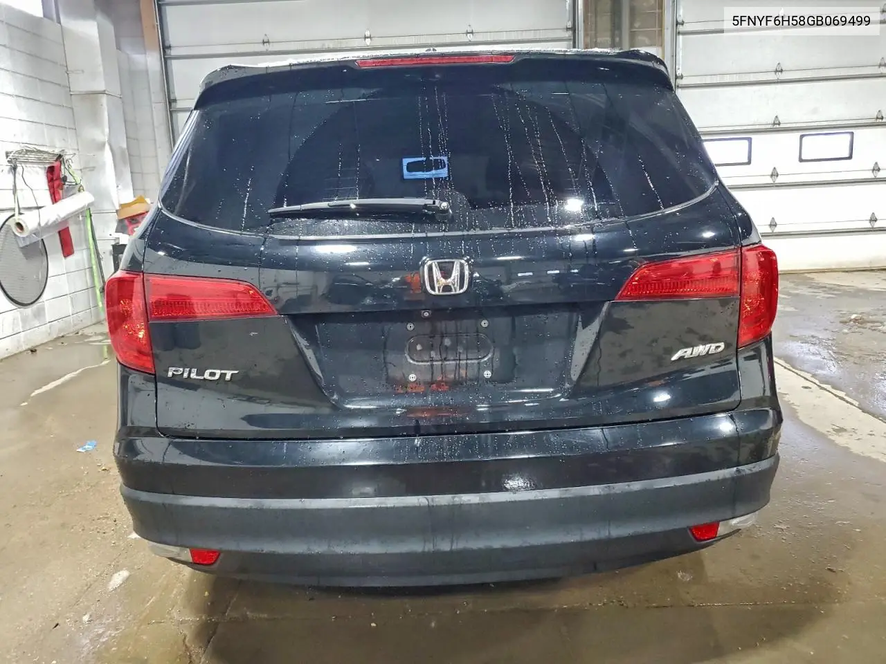 5FNYF6H58GB069499 2016 Honda Pilot Exl
