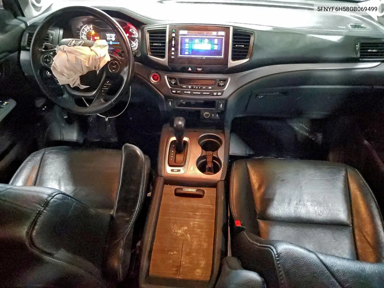 5FNYF6H58GB069499 2016 Honda Pilot Exl
