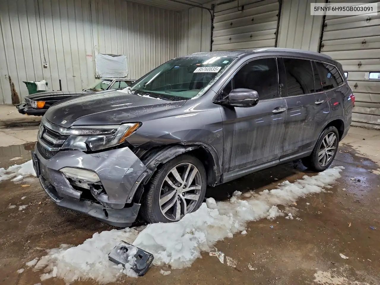 5FNYF6H95GB003091 2016 Honda Pilot Touring