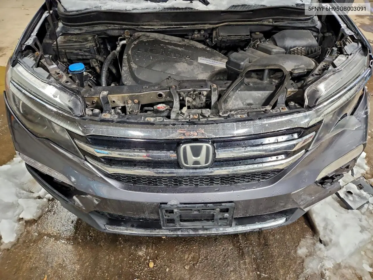 5FNYF6H95GB003091 2016 Honda Pilot Touring