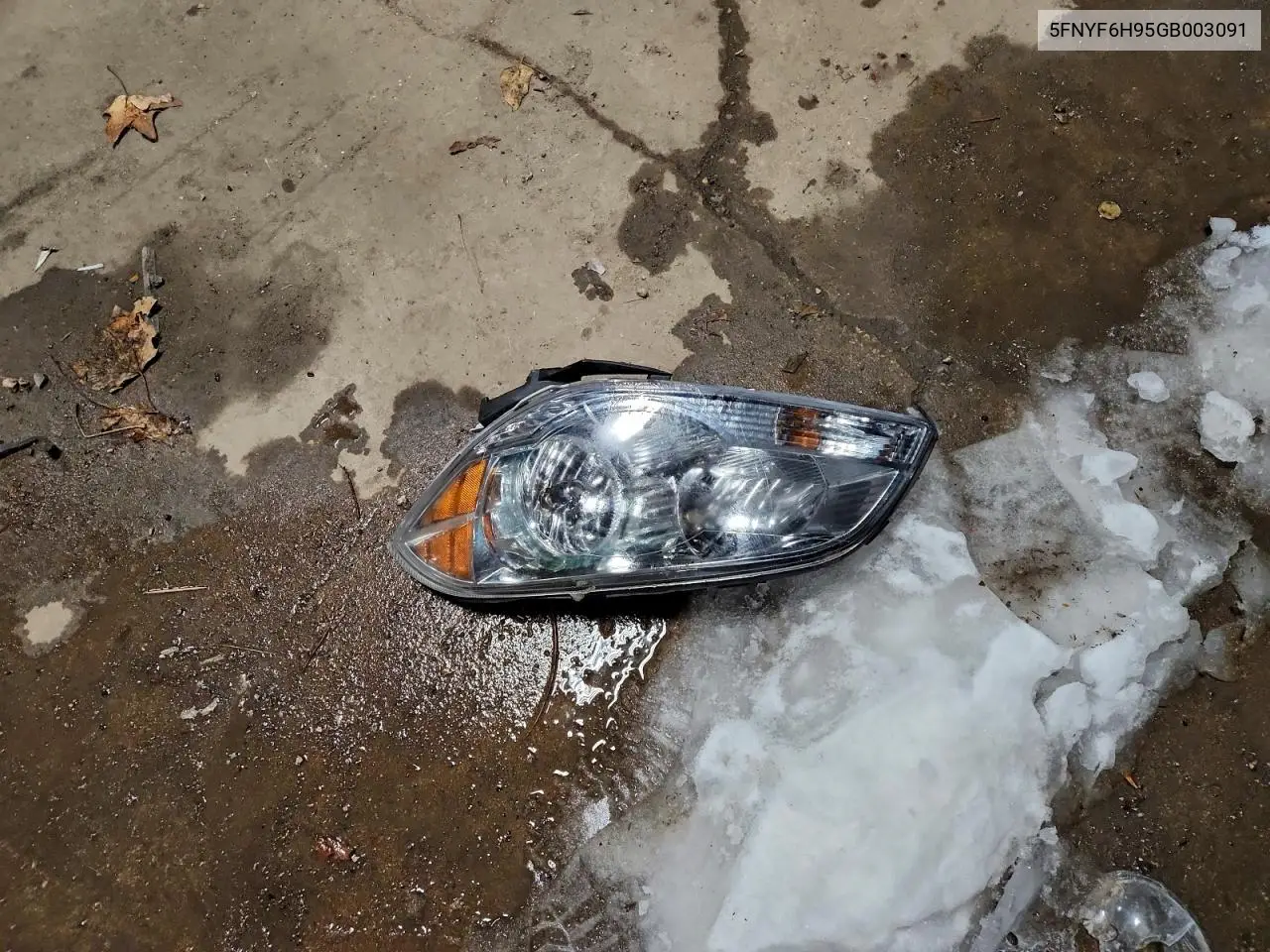 5FNYF6H95GB003091 2016 Honda Pilot Touring