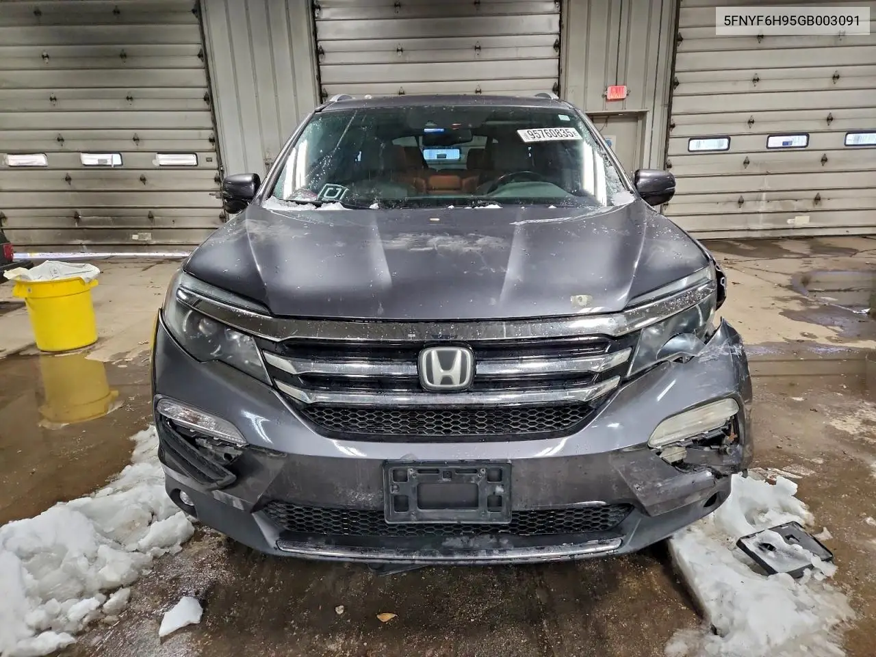 5FNYF6H95GB003091 2016 Honda Pilot Touring