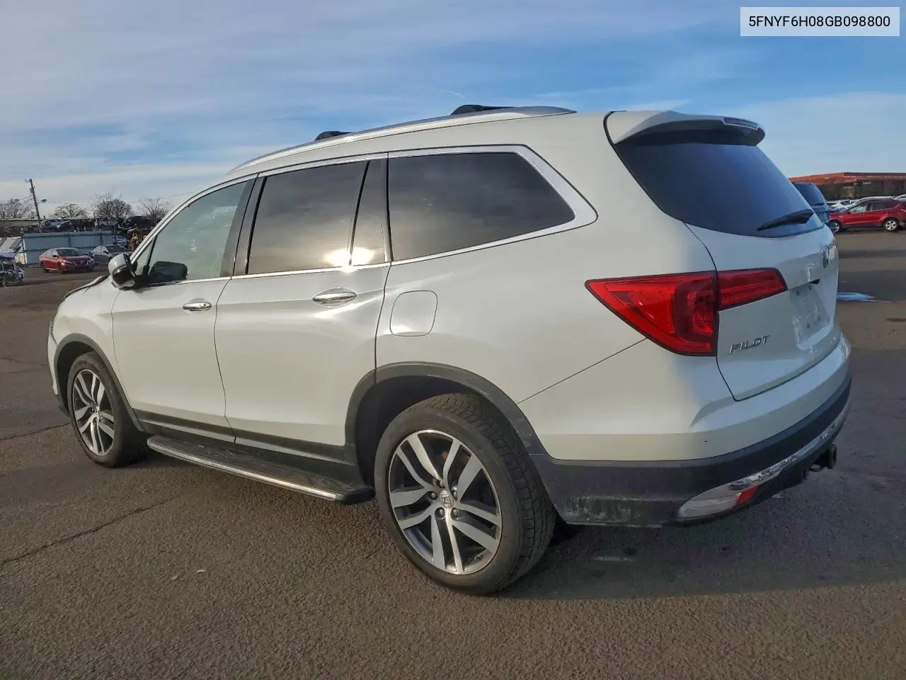 5FNYF6H08GB098800 2016 Honda Pilot Elite