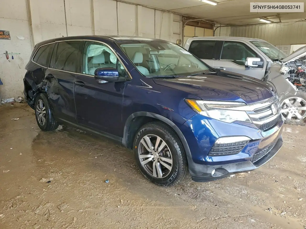 5FNYF5H64GB053741 2016 Honda Pilot Exl