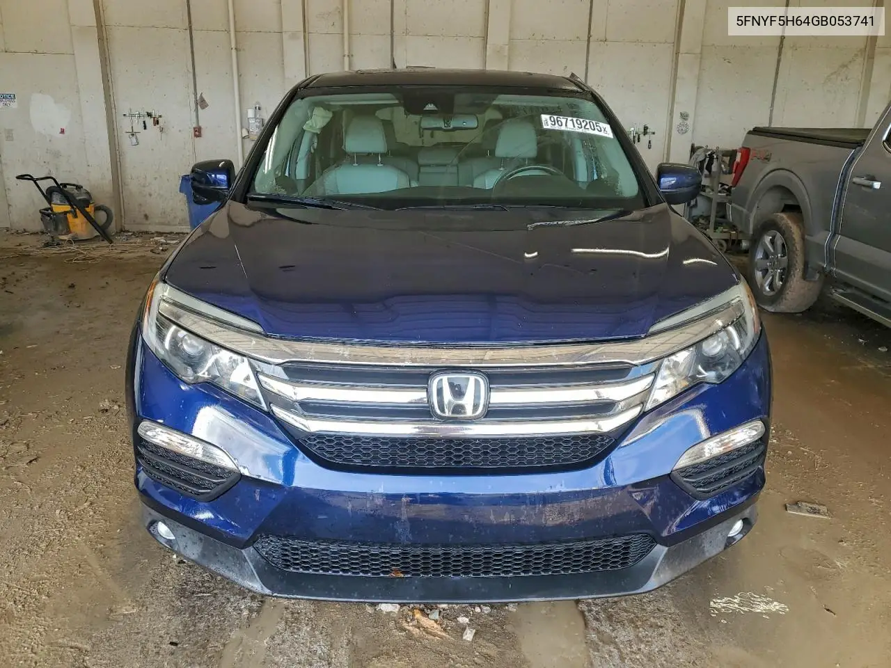5FNYF5H64GB053741 2016 Honda Pilot Exl