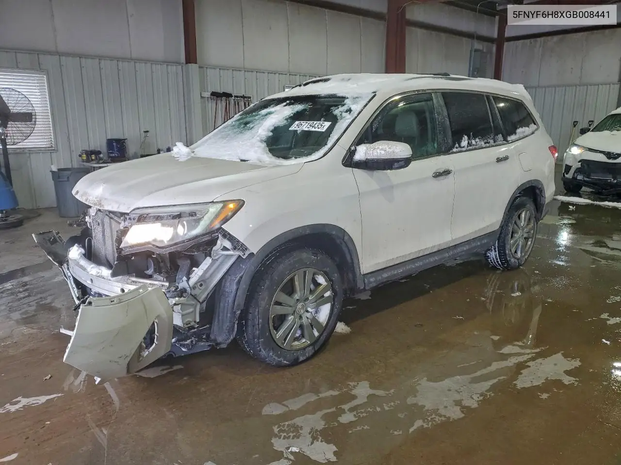 5FNYF6H8XGB008441 2016 Honda Pilot Exl