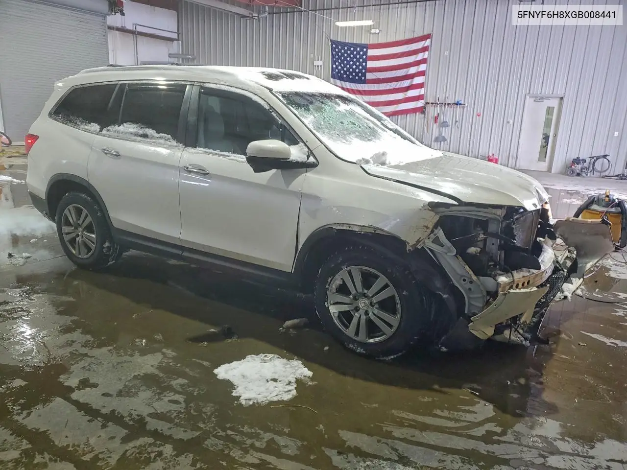 5FNYF6H8XGB008441 2016 Honda Pilot Exl