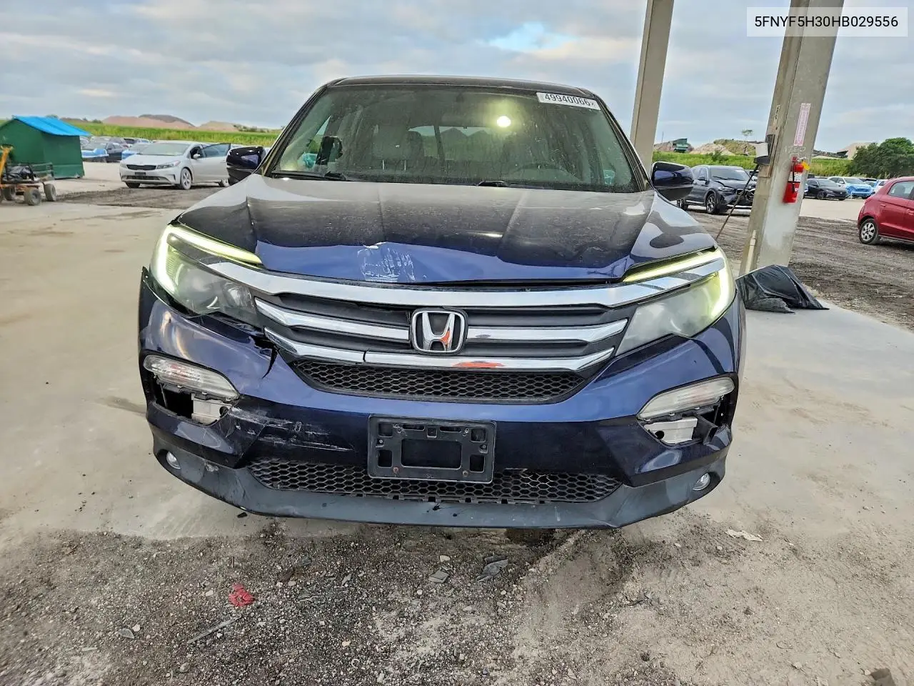 5FNYF5H30HB029556 2017 Honda Pilot Ex