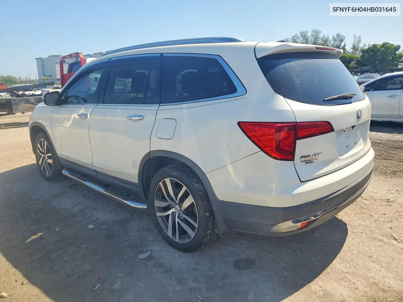 5FNYF6H04HB031645 2017 Honda Pilot Elite