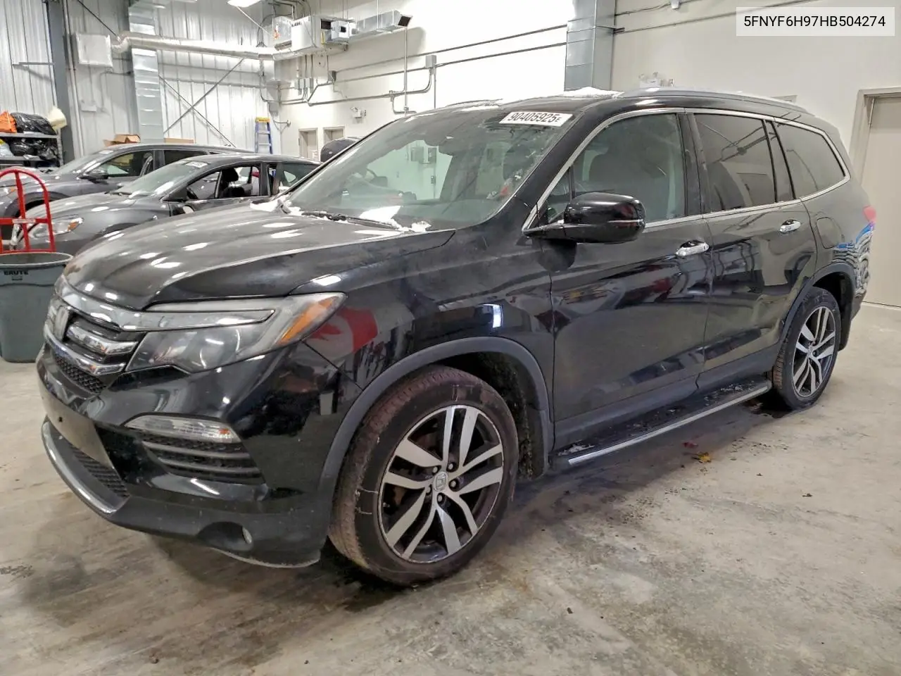 5FNYF6H97HB504274 2017 Honda Pilot Touring