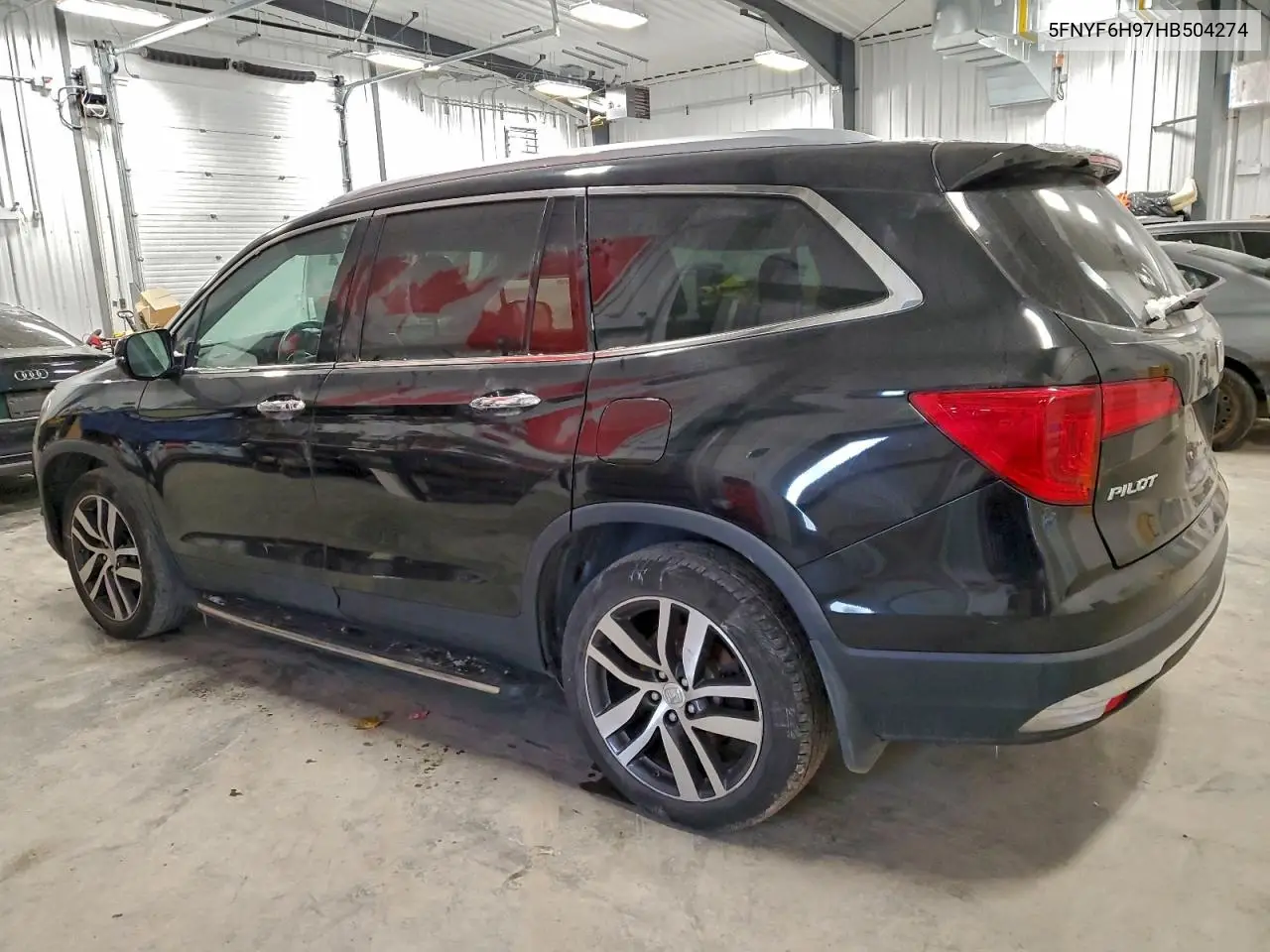 5FNYF6H97HB504274 2017 Honda Pilot Touring