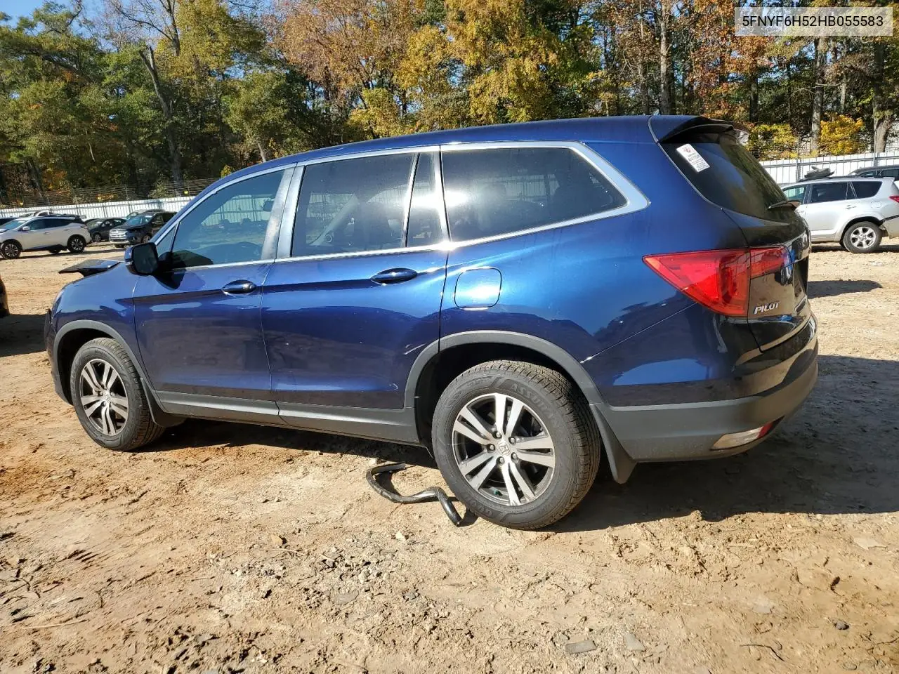 5FNYF6H52HB055583 2017 Honda Pilot Exl
