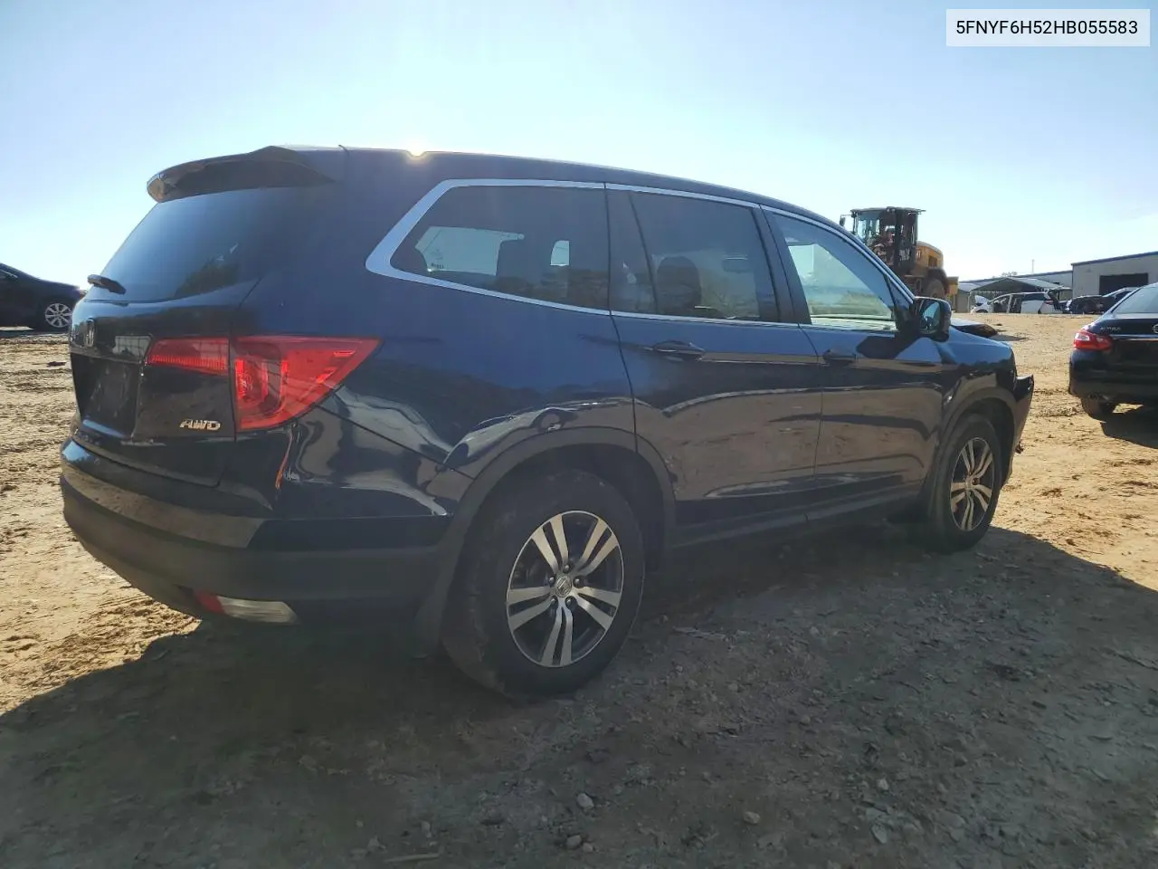 5FNYF6H52HB055583 2017 Honda Pilot Exl