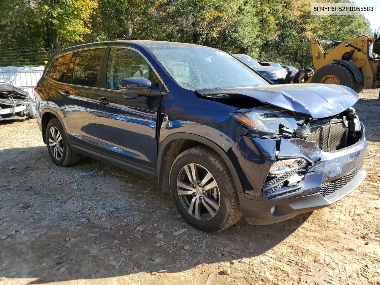 5FNYF6H52HB055583 2017 Honda Pilot Exl