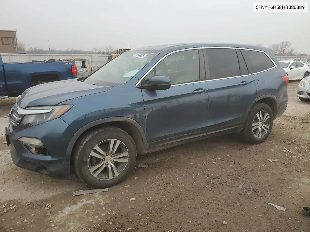 5FNYF6H58HB080889 2017 Honda Pilot Exl