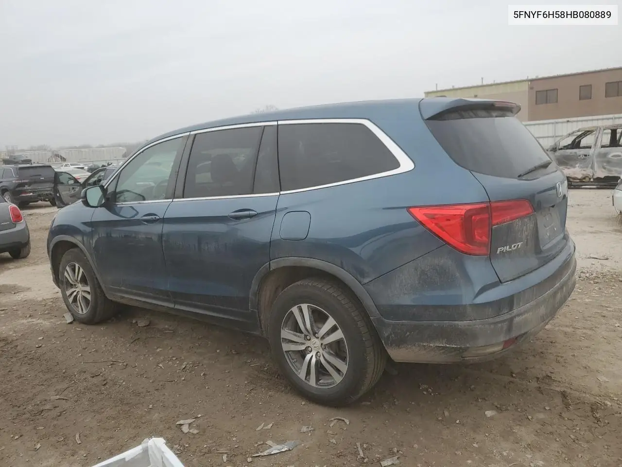 5FNYF6H58HB080889 2017 Honda Pilot Exl