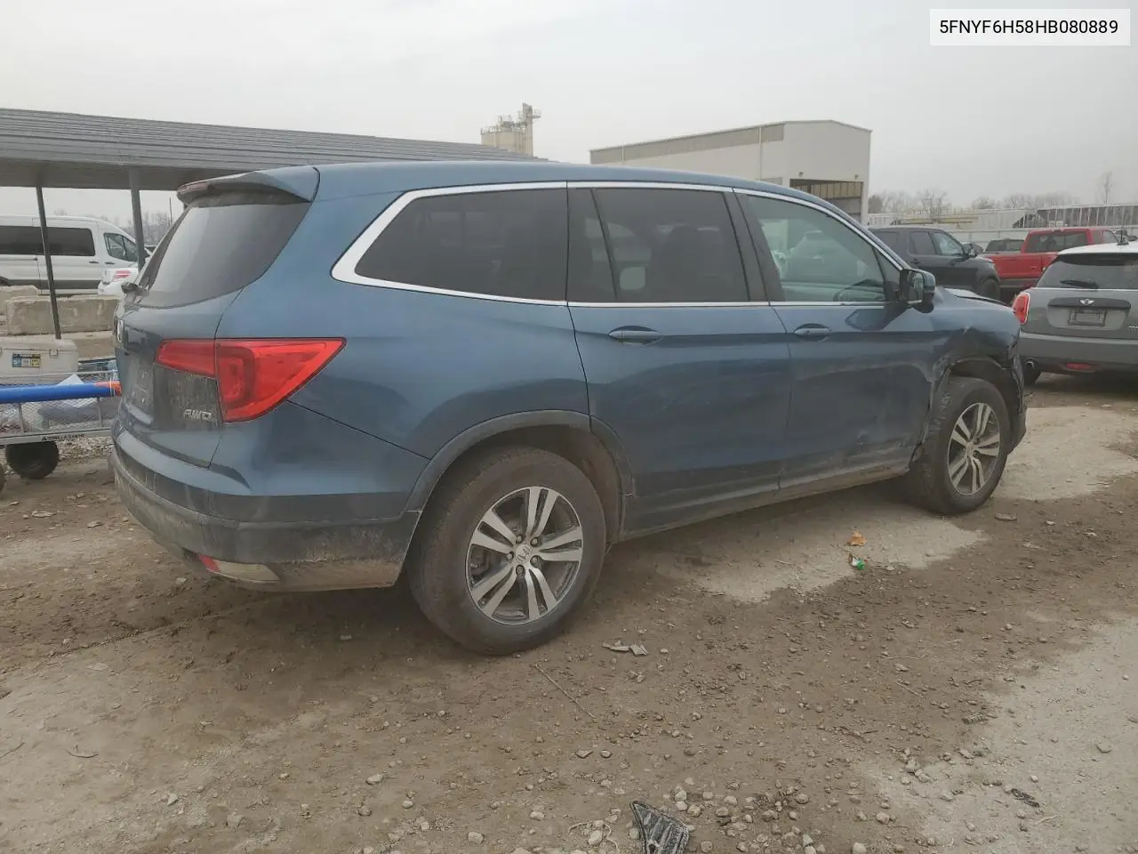 5FNYF6H58HB080889 2017 Honda Pilot Exl