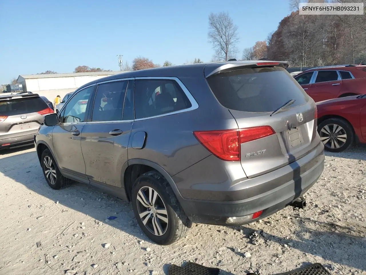 5FNYF6H57HB093231 2017 Honda Pilot Exl