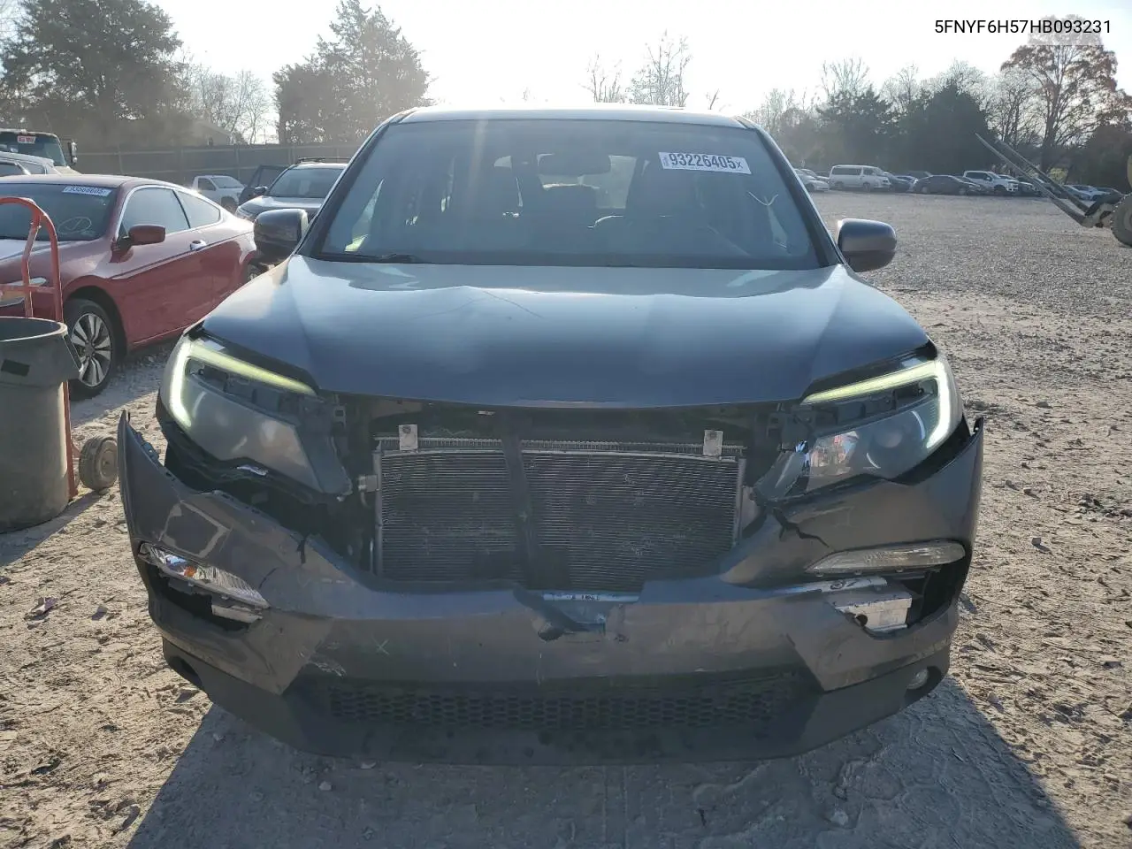 5FNYF6H57HB093231 2017 Honda Pilot Exl