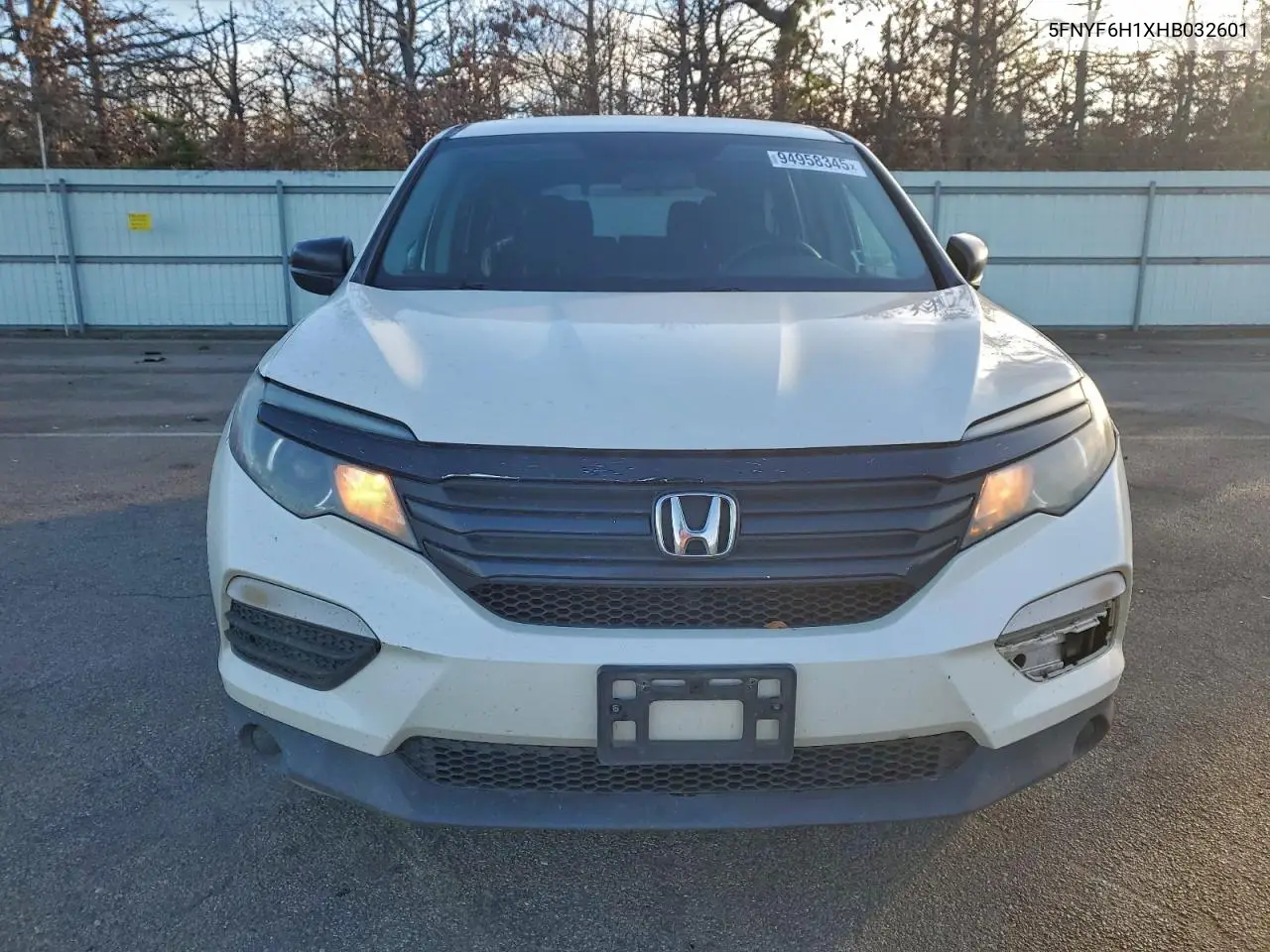 5FNYF6H1XHB032601 2017 Honda Pilot Lx
