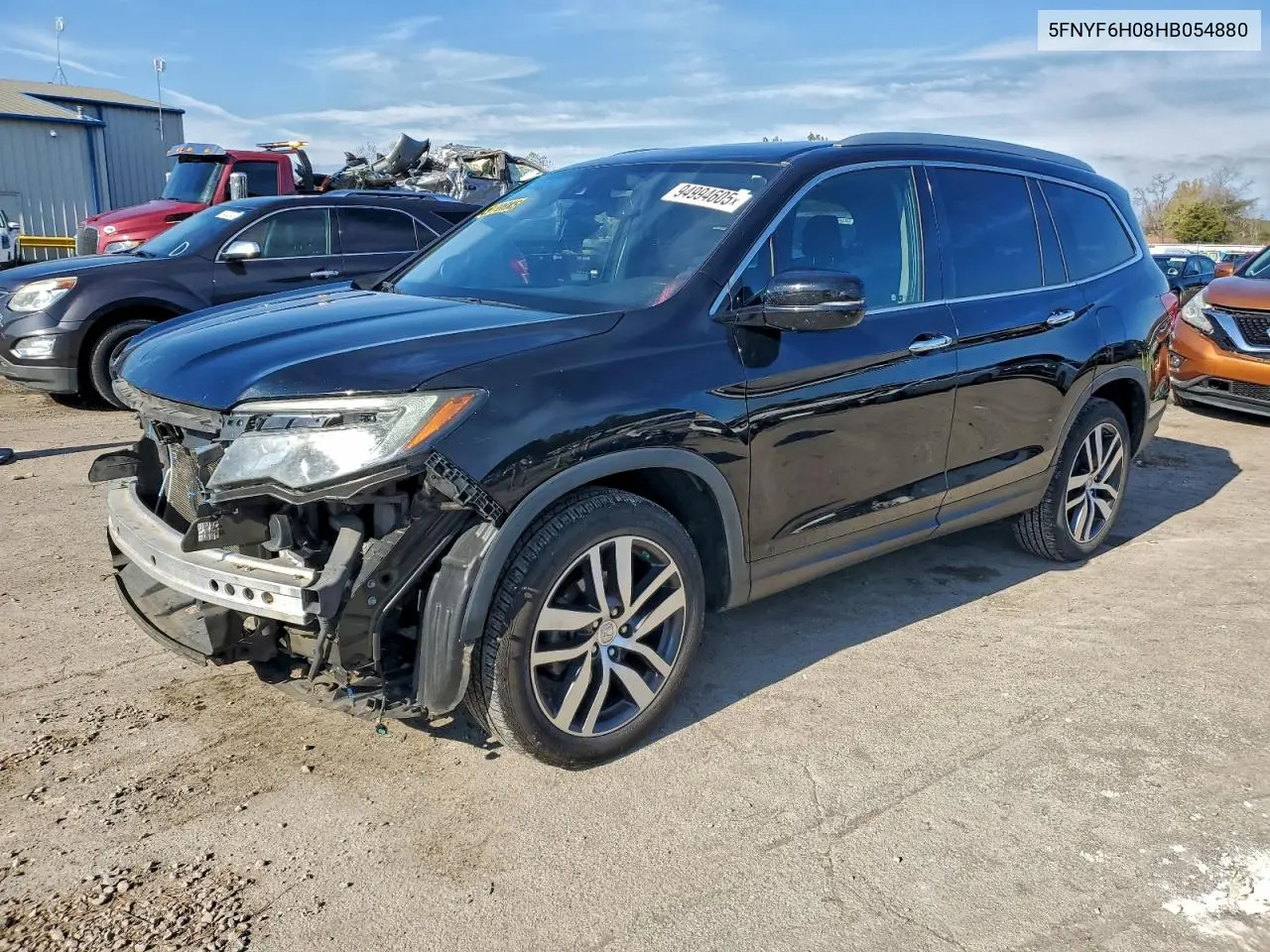 5FNYF6H08HB054880 2017 Honda Pilot Elite