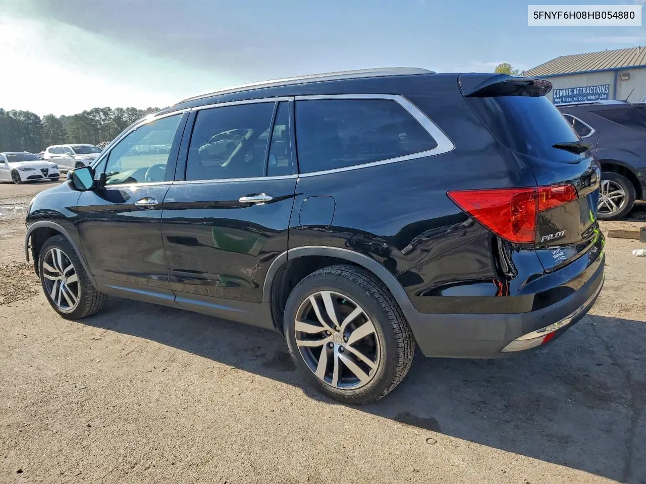 5FNYF6H08HB054880 2017 Honda Pilot Elite