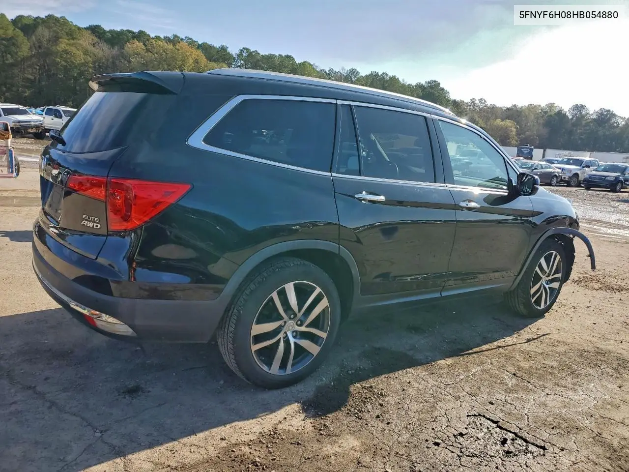 5FNYF6H08HB054880 2017 Honda Pilot Elite