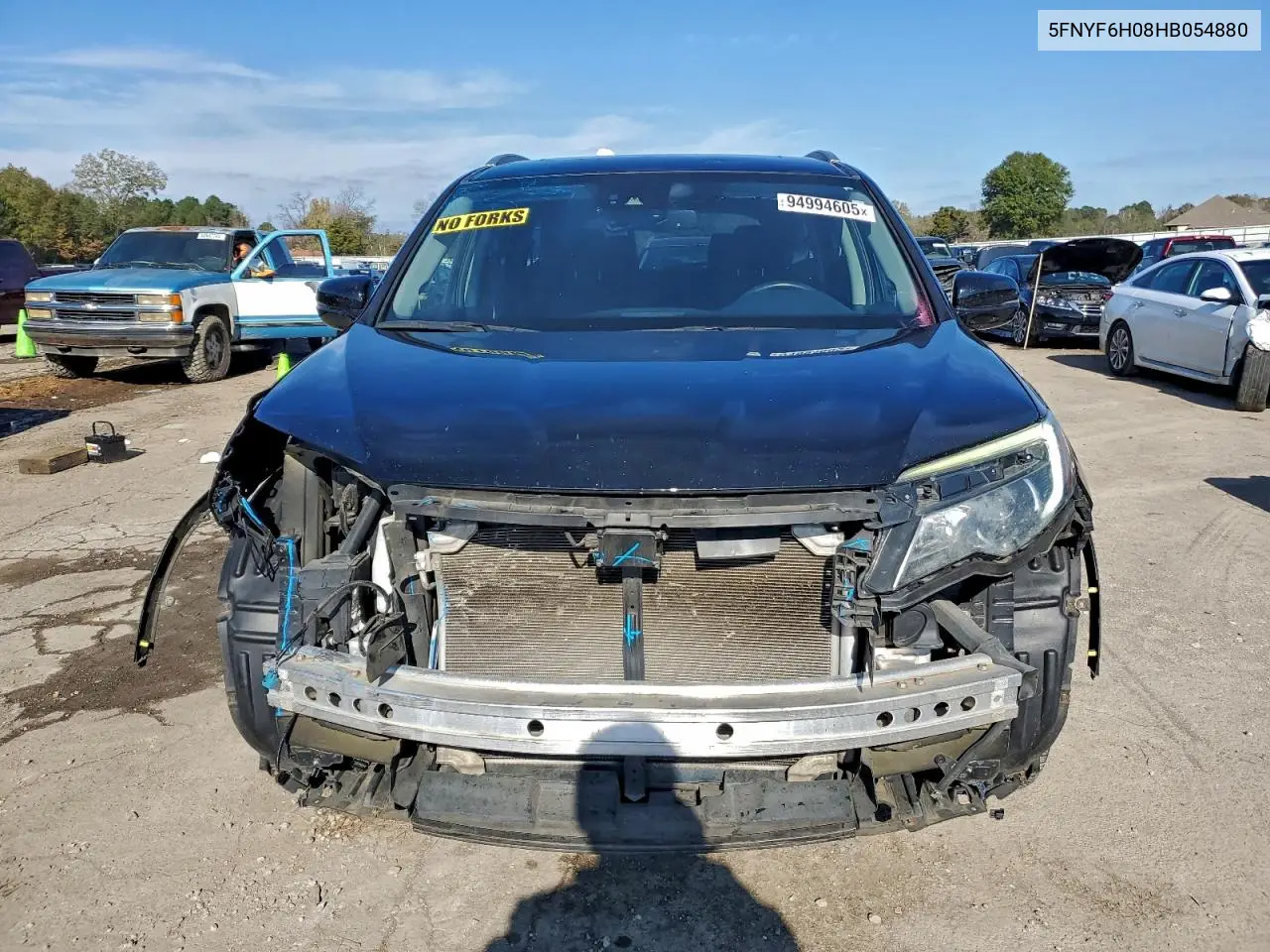 5FNYF6H08HB054880 2017 Honda Pilot Elite