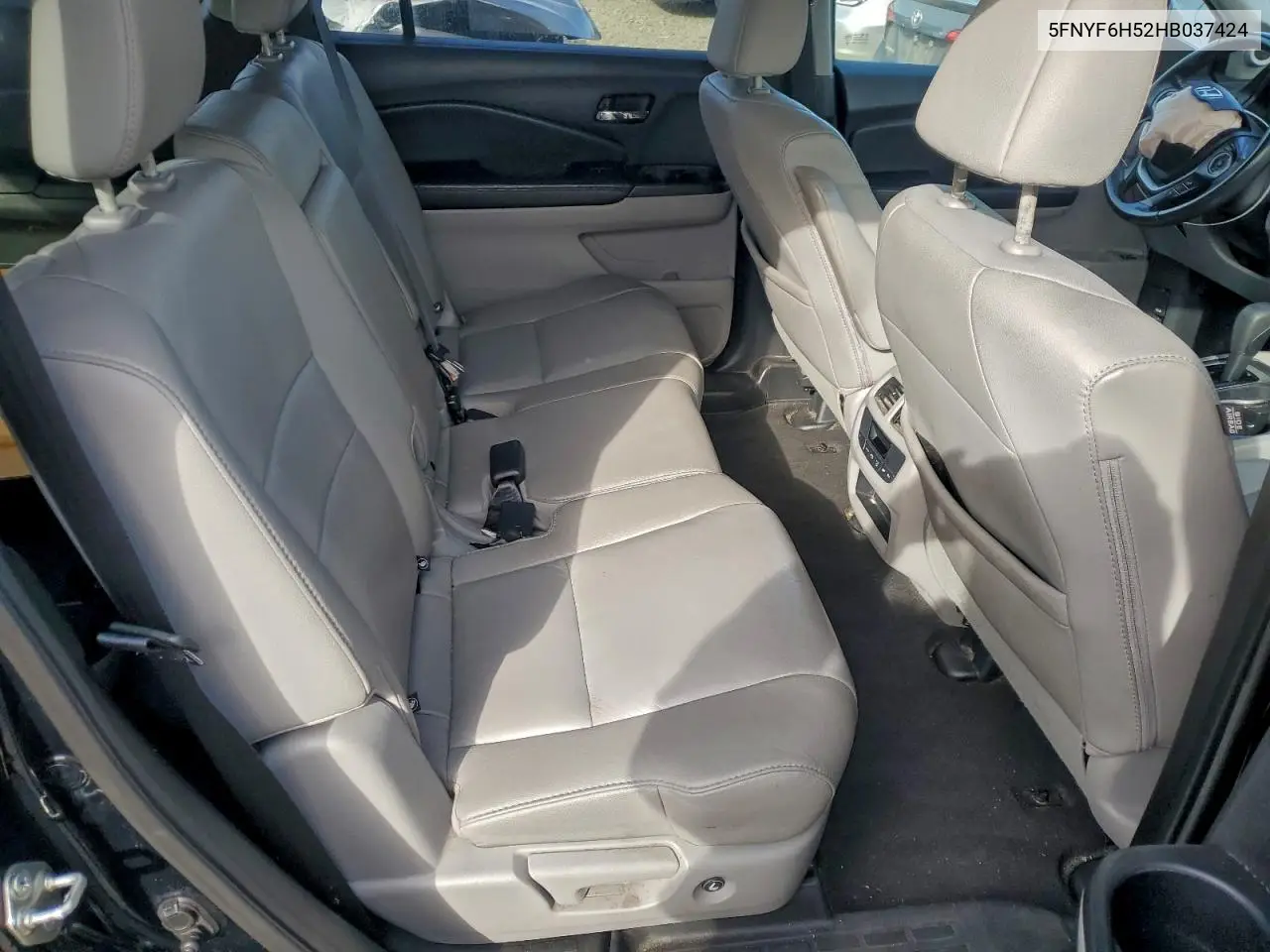 5FNYF6H52HB037424 2017 Honda Pilot Exl