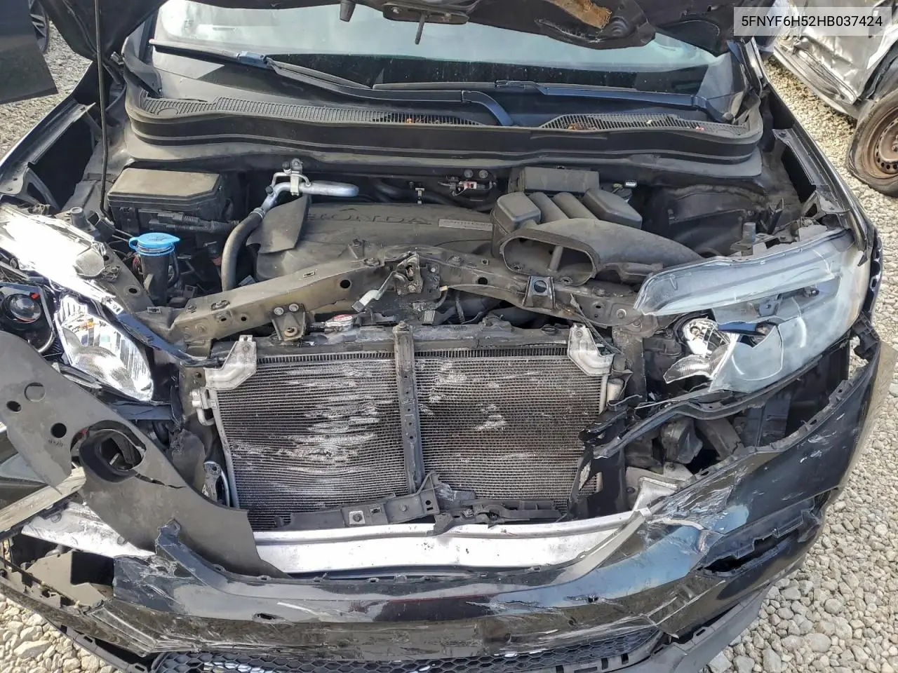 5FNYF6H52HB037424 2017 Honda Pilot Exl