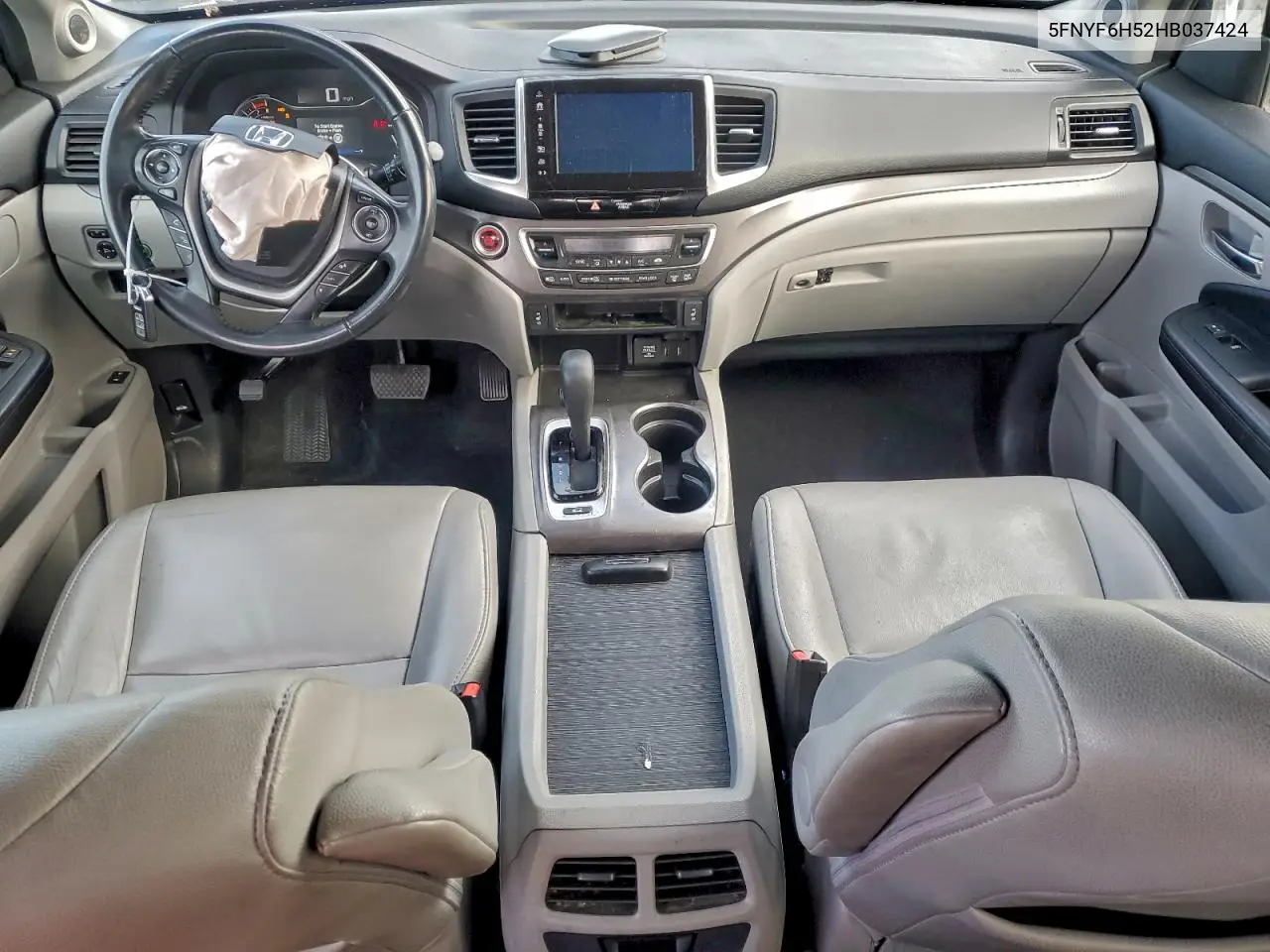 5FNYF6H52HB037424 2017 Honda Pilot Exl