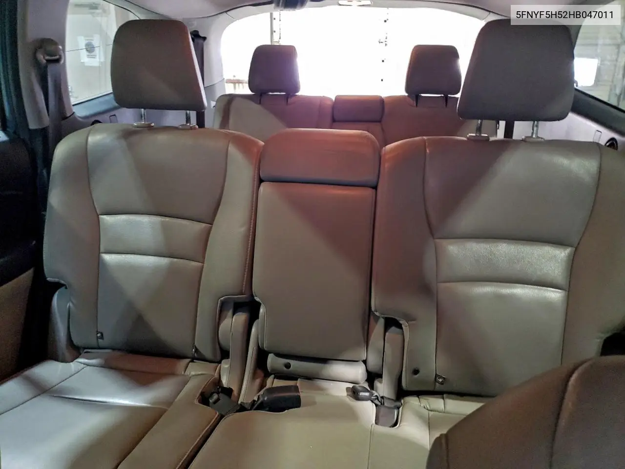 5FNYF5H52HB047011 2017 Honda Pilot Exl