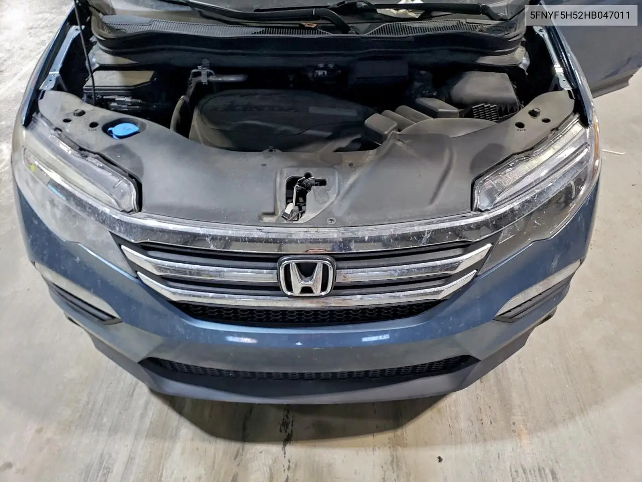 5FNYF5H52HB047011 2017 Honda Pilot Exl