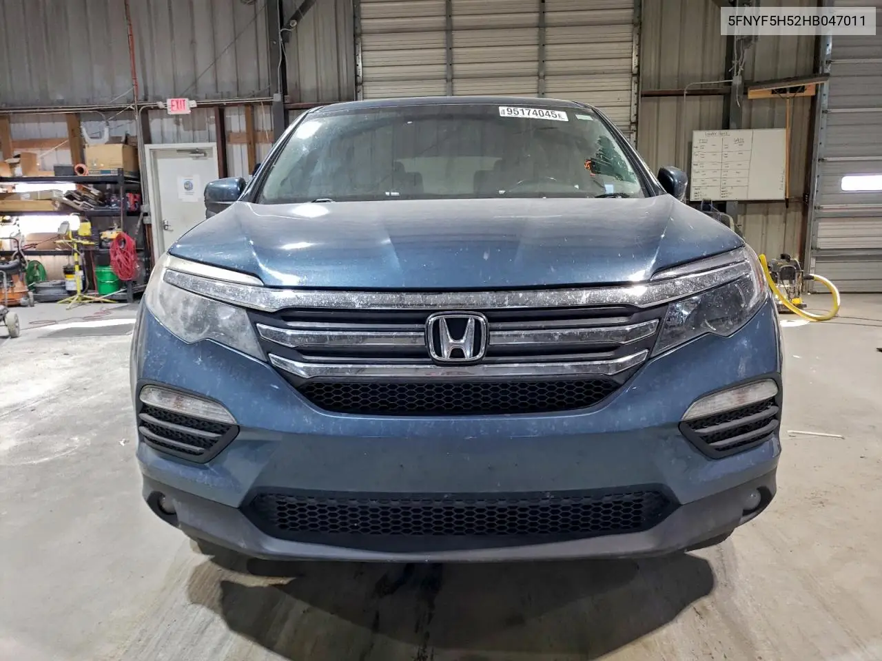 5FNYF5H52HB047011 2017 Honda Pilot Exl