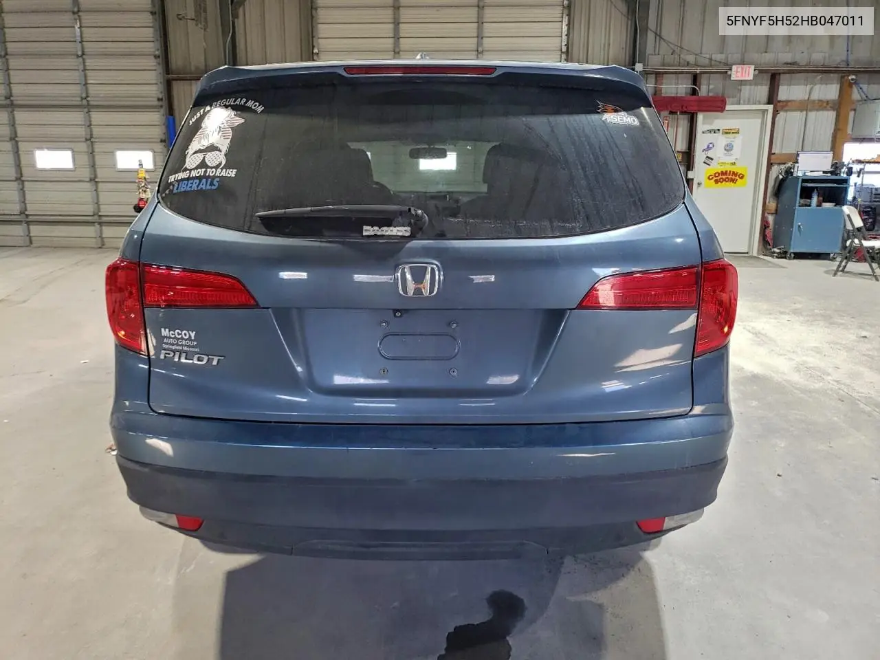 5FNYF5H52HB047011 2017 Honda Pilot Exl